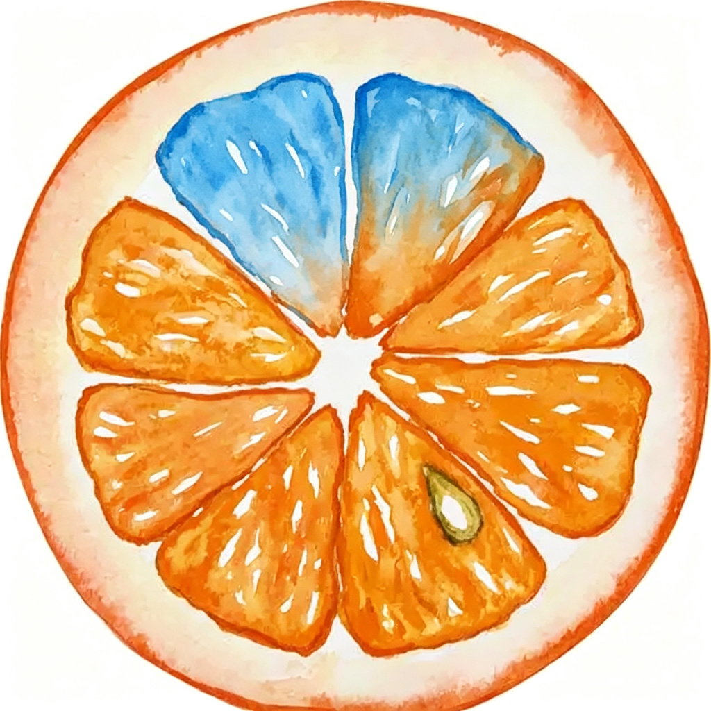 蓝橙子